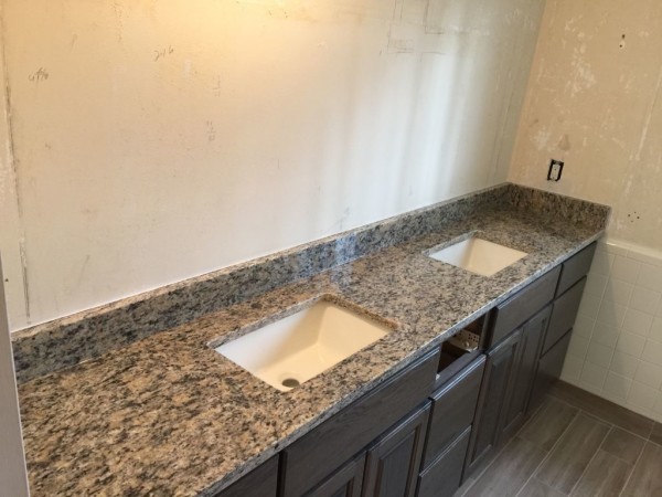 Double rectangular Under mount sinks