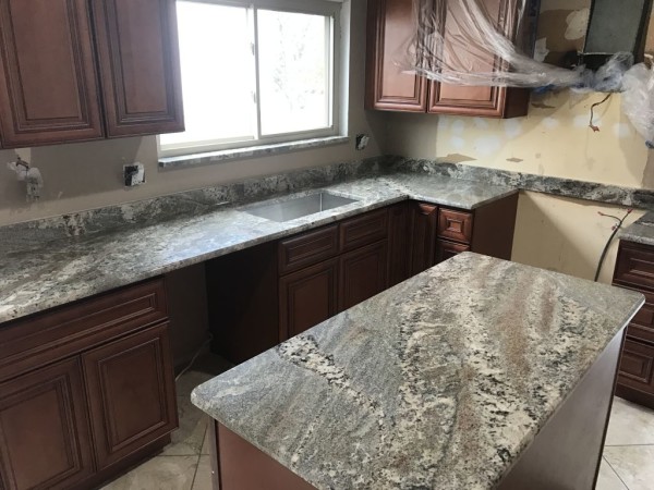 Netuno Bordeaux, Exotic granite counter tops